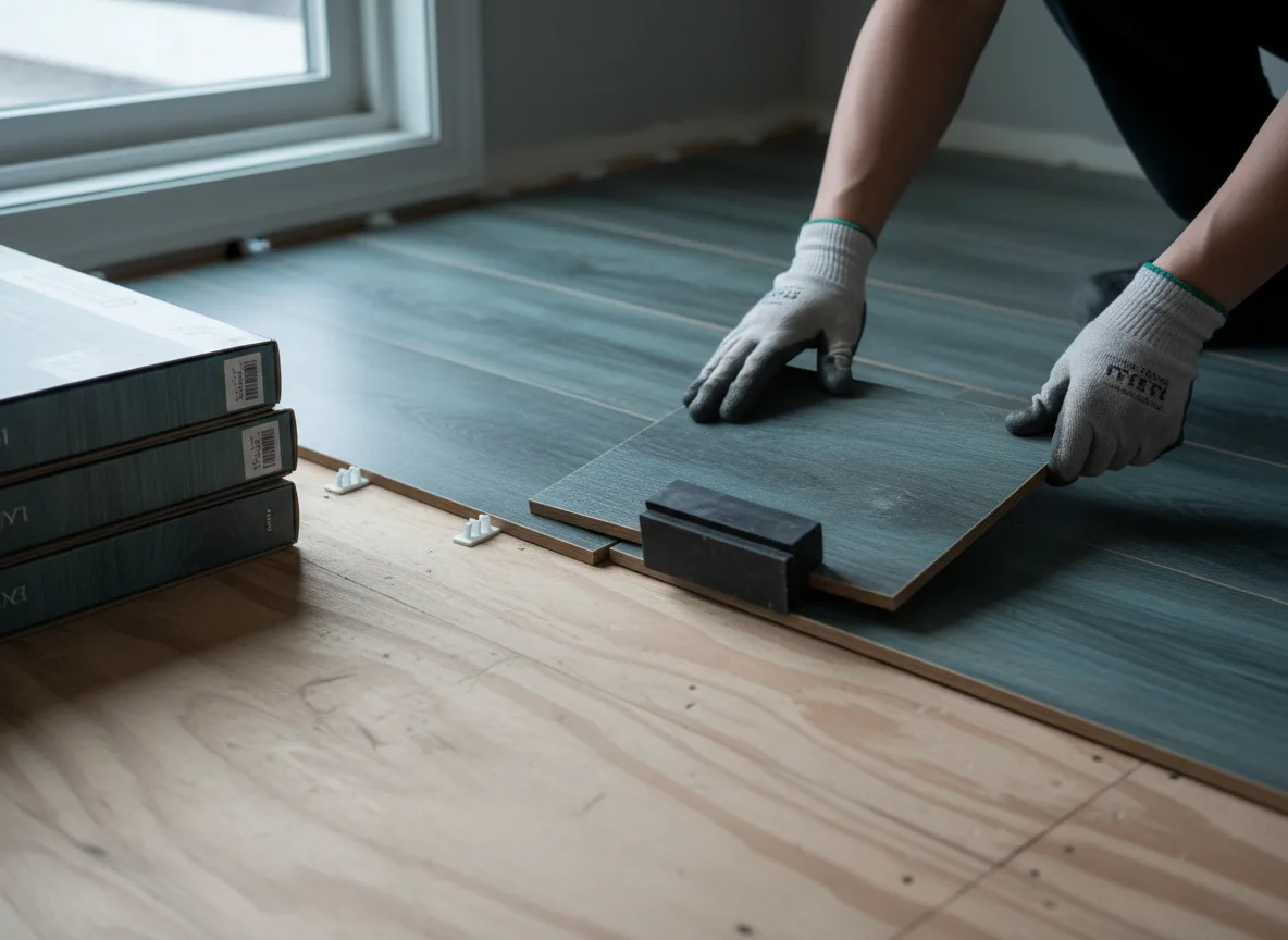 Luxury Vinyl Plank Installation company in Stark, KS